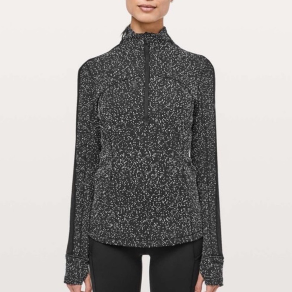 Lululemon run briskly quarter zip pullover
